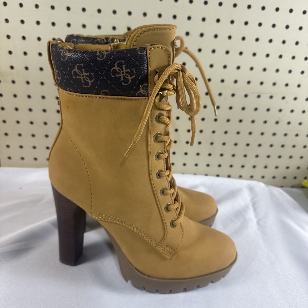 Guess Womens High Heel Boots Size 10 - Picture 2 of 8